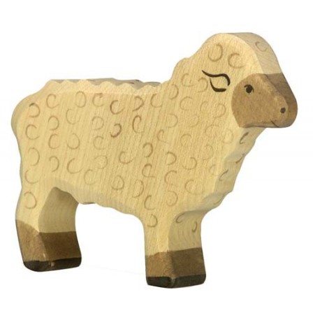 Mouton bois - mouton-blanc-en-bois-holztiger